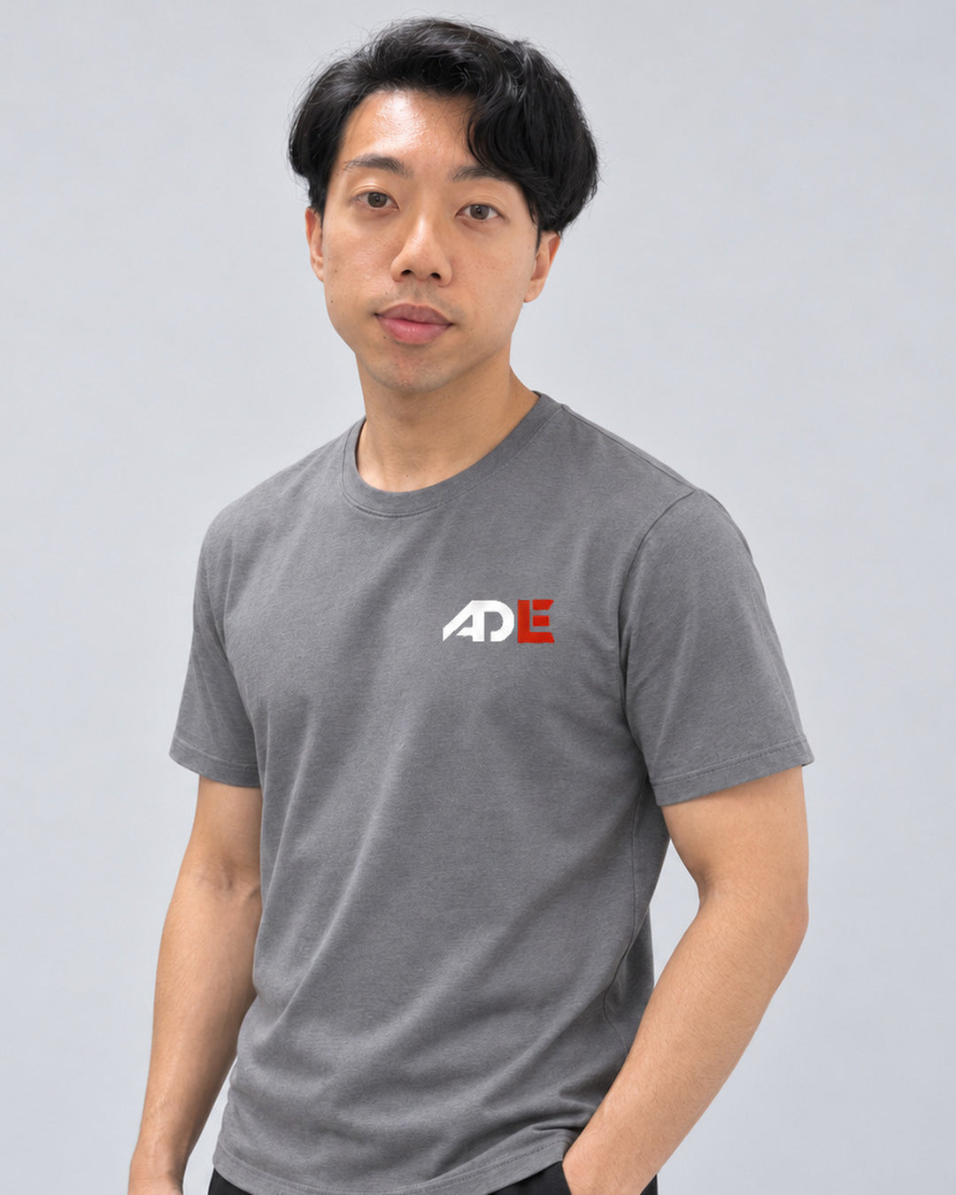 Ascending Lifters founder portrait in the gray Cloud Ascend Tee